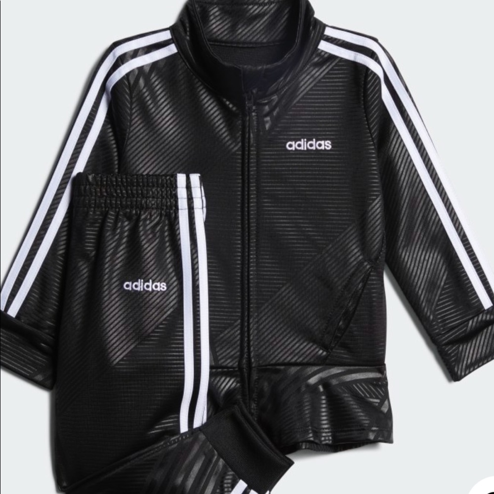 Toddler girl adidas peplum tracksuit sz2T